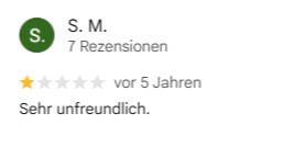 Untitled Miese Google-Sterne? Der Löschmeister lässt unrechtmäßige Bewertungen legal verschwinden.
