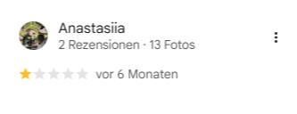 Untitled Bewertungen löschen lassen beim Löschmeister: Nur Erfolg wird bezahlt. Kein Erfolg = 0 €.